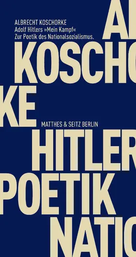 Koschorke | Adolf Hitlers "Mein Kampf" | E-Book | sack.de