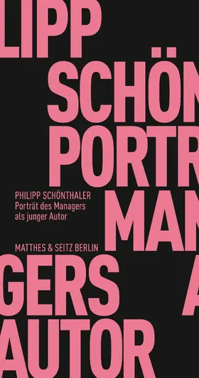 Schönthaler |  Portrait des Managers als junger Autor | eBook | Sack Fachmedien