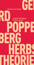 Poppenberg |  Herbst der Theorie | Buch |  Sack Fachmedien