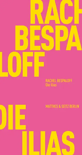 Bespaloff |  Die Ilias | Buch |  Sack Fachmedien