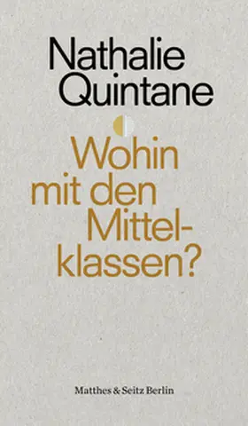 Quintane |  Wohin mit den Mittelklassen? | Buch |  Sack Fachmedien
