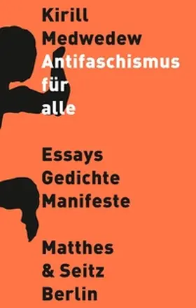 Medwedew / Medvedev |  Antifaschismus für alle | Buch |  Sack Fachmedien