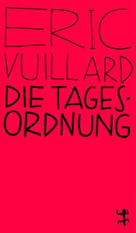 Vuillard |  Die Tagesordnung | Buch |  Sack Fachmedien