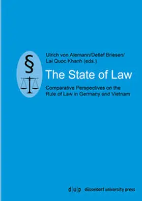 von Alemann / Briesen / Khanh |  The State of Law | Buch |  Sack Fachmedien