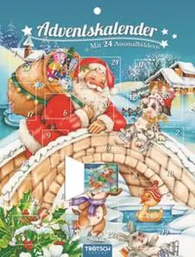  Trötsch Adventskalender mit 24 Ausmalbildern | Sonstiges |  Sack Fachmedien