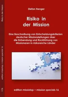 Henger |  Risiko in der Mission | Buch |  Sack Fachmedien