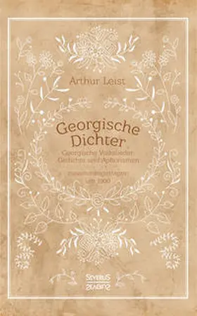 Leist |  Georgische Dichter | Buch |  Sack Fachmedien