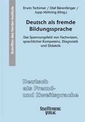 Tschirner / Bärenfänger / Möhring |  Deutsch als fremde Bildungssprache | Buch |  Sack Fachmedien