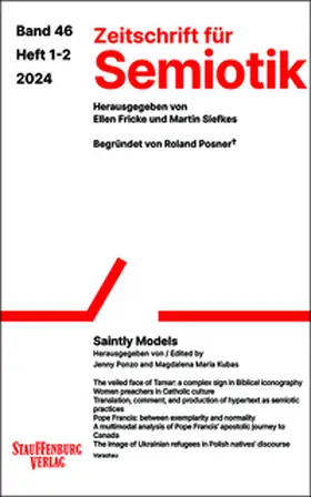 Ponzo / Kubas |  Zeitschrift für Semiotik Band 46, Heft 1-2. Saintly Models | Buch |  Sack Fachmedien