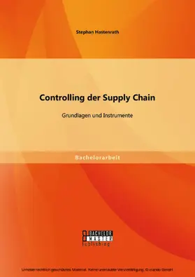 Hastenrath | Controlling der Supply Chain: Grundlagen und Instrumente | E-Book | www.sack.de