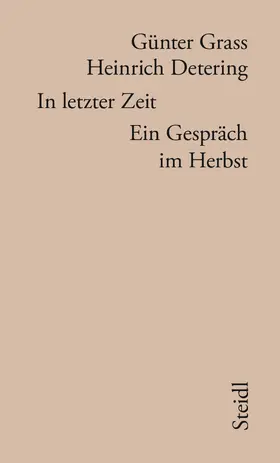 Grass / Detering |  In letzter Zeit | eBook | Sack Fachmedien