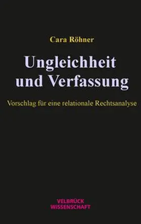 Röhner |  Ungleichheit und Verfassung | Buch |  Sack Fachmedien