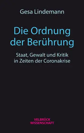 Lindemann |  Die Ordnung der Berührung | Buch |  Sack Fachmedien