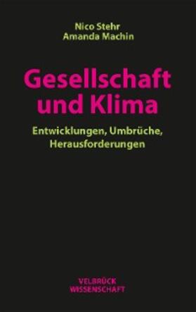 Machin / Stehr |  Gesellschaft und Klima | eBook | Sack Fachmedien