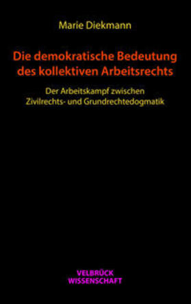 Diekmann | Die demokratische Bedeutung des kollektiven Arbeitsrechts | Buch | 978-3-95832-330-8 | sack.de