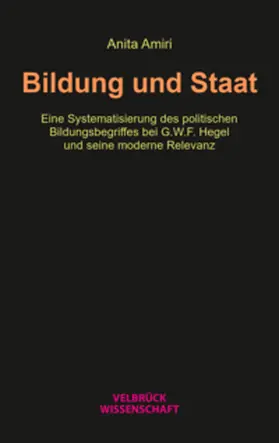 Amiri |  Bildung und Staat | Buch |  Sack Fachmedien