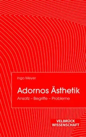 Meyer |  Adornos Ästhetik | Buch |  Sack Fachmedien