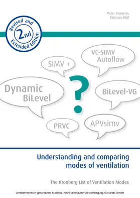 Kremeier / Woll / Peter |  Understanding and comparing modes of ventilation | eBook | Sack Fachmedien