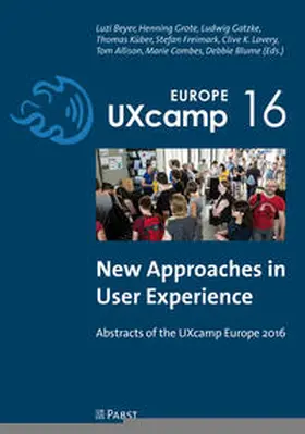 Beyer / Grote / Gatzke |  New Approaches in User Experience | Buch |  Sack Fachmedien