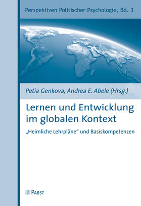 Genkova / Abele / Petia | Lernen und Entwicklung im globalen Kontext | E-Book | sack.de