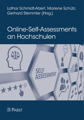 Schmidt-Atzert / Schütz / Stemmler | Online-Self-Assessments an Hochschulen | E-Book | sack.de