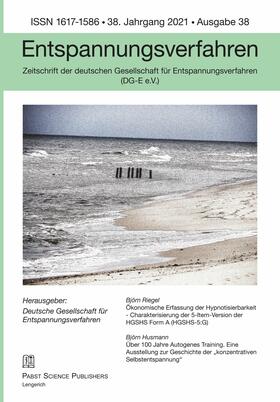 Deutsche?Gesellschaft für?Entspannungsverfahren (DG-E e.V.) | Entspannungsverfahren, Nr. 38/2021 | E-Book | sack.de