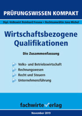 Fresow / Michel | Wirtschaftsbezogene Qualifikationen | Buch | 978-3-95887-190-8 | sack.de