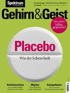  Gehirn&Geist 3/2018 Placebo | eBook | Sack Fachmedien