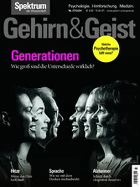  Gehirn&Geist 7/2024 Generationen | eBook | Sack Fachmedien