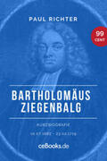 Richter |  Bartholomäus Ziegenbalg 1682 – 1719 | eBook | Sack Fachmedien