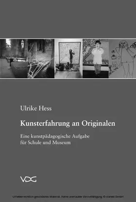 Hess |  Kunsterfahrung an Originalen | eBook | Sack Fachmedien