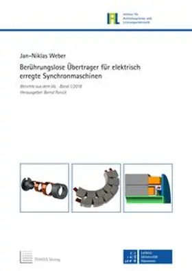 Weber |  Berührungslose Übertrager für elektrisch erregte Synchronmaschinen | Buch |  Sack Fachmedien