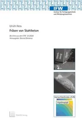 Hess |  Fräsen von Stahlbeton | Buch |  Sack Fachmedien