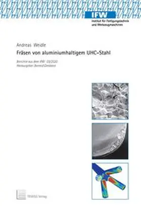 Weidle |  Fräsen von aluminiumhaltigem UHC-Stahl | Buch |  Sack Fachmedien