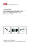 Schneider / Behrens / Nyhuis |  Optisches Messverfahren zur gleichzeitigen Erfassung von Absolutdrehwinkel und Drehmoment an Wellen | Buch |  Sack Fachmedien