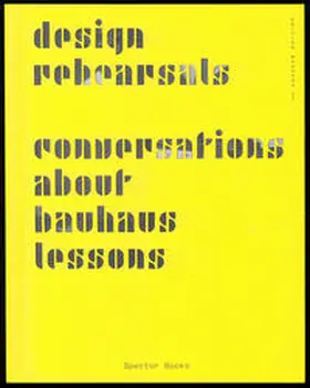 Klaus / Bittner |  Design Rehearsals | Buch |  Sack Fachmedien