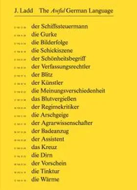 Ladd |  Jeffrey Ladd. The Awful German Language | Buch |  Sack Fachmedien