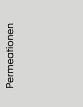 Brunner / Busch / Ebeling |  Permeationen | Buch |  Sack Fachmedien