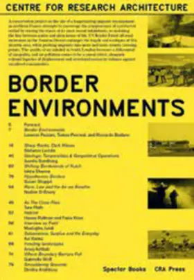 Badano / Percival / Schuppli |  Border Environments | Buch |  Sack Fachmedien