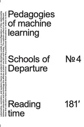 Bittner / Klaus / Sack |  Pedagogies of Machine Learning | Buch |  Sack Fachmedien