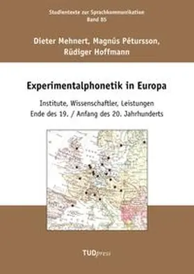 Mehnert / Pétursson / Hoffmann |  Experimentalphonetik in Europa | Buch |  Sack Fachmedien