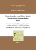 Kempelen / Brackhane / Sproat |  Wolfgang Kempelen. Der Mechanismus der menschlichen Sprache. Part 2 | Buch |  Sack Fachmedien