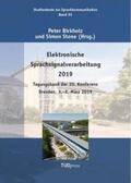 Birkholz / Stone |  Elektronische Sprachsignalverarbeitung 2019 | Buch |  Sack Fachmedien
