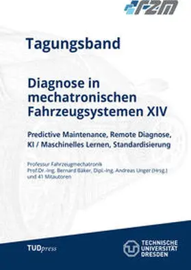 Bäker / Unger |  Diagnose in mechatronischen Fahrzeugsystemen XIV | Buch |  Sack Fachmedien