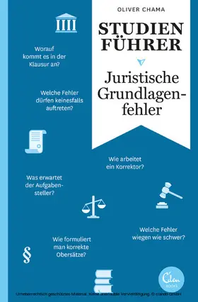 Chama |  Studienführer Juristische Grundlagenfehler | eBook | Sack Fachmedien