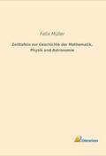 Müller |  Zeittafeln zur Geschichte der Mathematik, Physik und Astronomie | Buch |  Sack Fachmedien