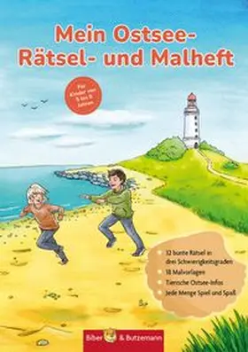 Mansour |  Mein Ostsee-Rätsel- und Malheft | Buch |  Sack Fachmedien