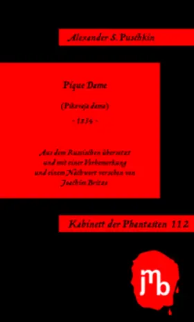 Puschkin / Puškin / Postma |  Pique Dame | Buch |  Sack Fachmedien