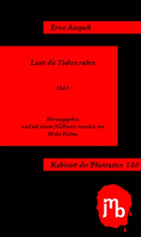 Raupach |  Laßt die Todten ruhen | Buch |  Sack Fachmedien