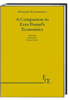 Lüfter / Preda |  A Companion to Ezra Pound's Economics | Buch |  Sack Fachmedien